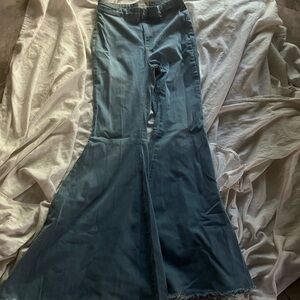 Flared Denim Jeans